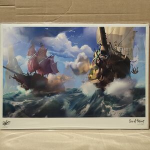 Sea Of Thieves Limited Edition Art Print With Certificate Of Authenticity